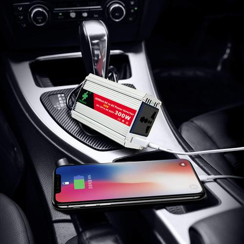 跨境工廠power inverter dc12v轉(zhuǎn)ac220v110v300w車(chē)載逆變器轉(zhuǎn)換器